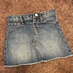 Old Navy Blue Denim Skirt
